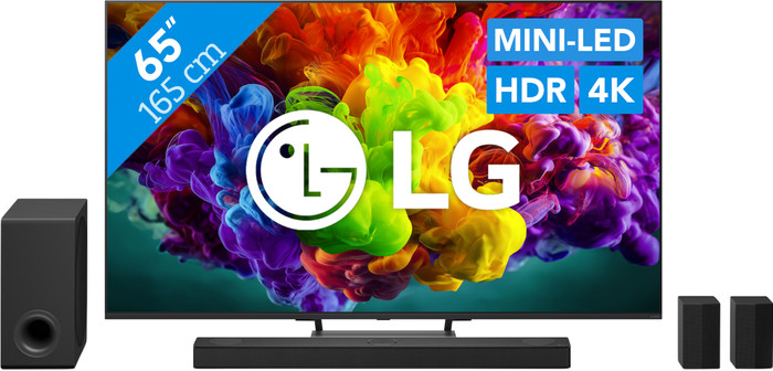 LG Mini-led 65" QNED93 (2026) + LG DS80TR Main Image