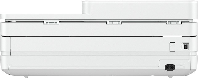 HP Envy 6530e Wit achterkant