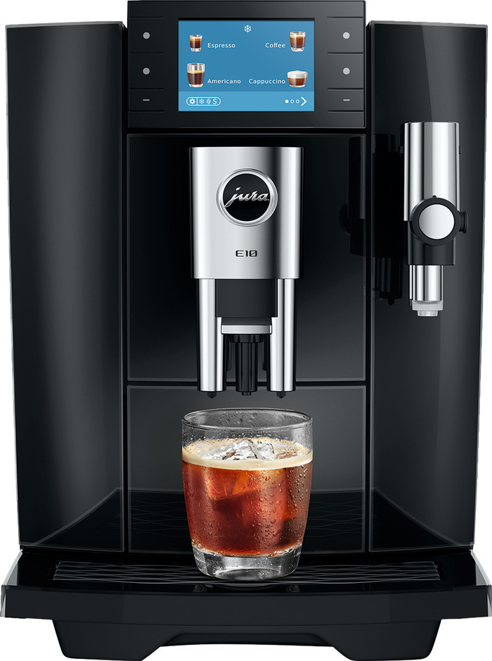 JURA E10 Diamond Black (EA) voorkant