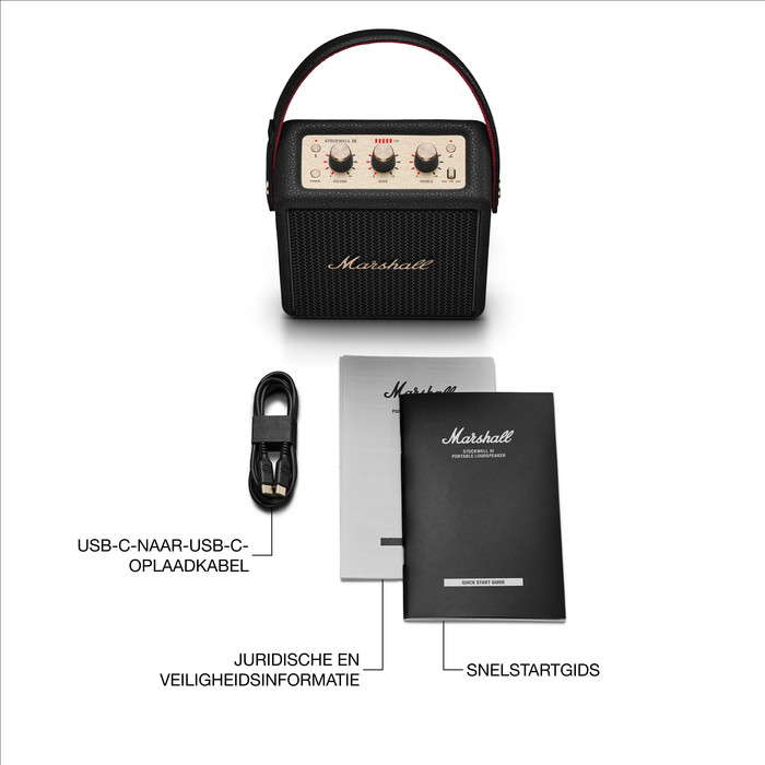 Marshall Stockwell III BT Zwart verpakking