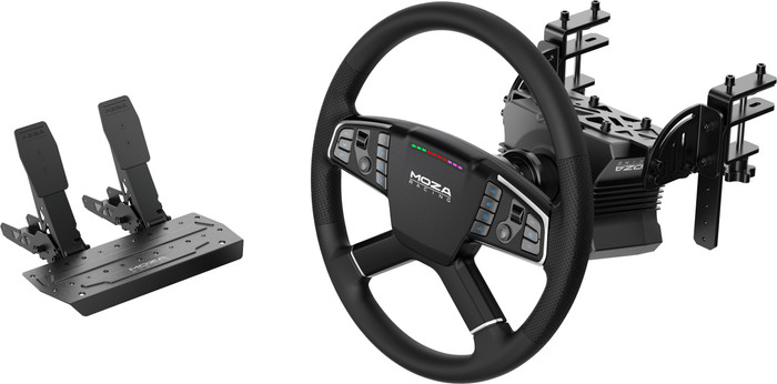 Moza RS071 PC Trucking Wheel Bundel Main Image