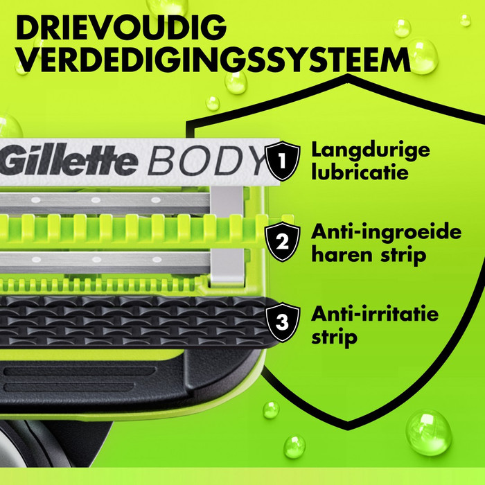 GilletteLabs Body Refill Blades (16 pieces) detail