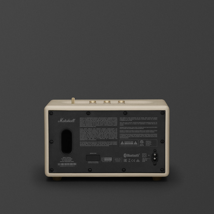 Marshall Acton III speaker BT Cream achterkant