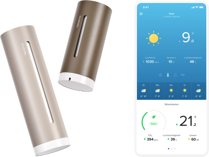 Netatmo Slim Weerstation Original 2e Generatie detail