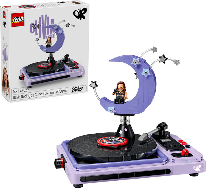 LEGO Editions Olivia Rodrigo's Concertmaan 43029 rechterkant