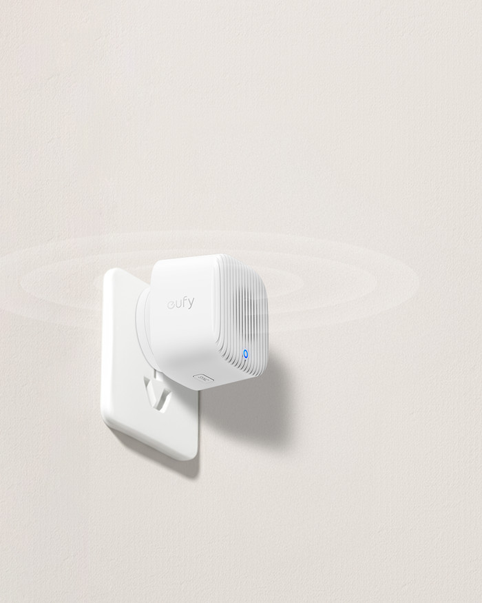 Anker eufy Doorbell S4 + Mini Chime + Smart Display E10 product in gebruik