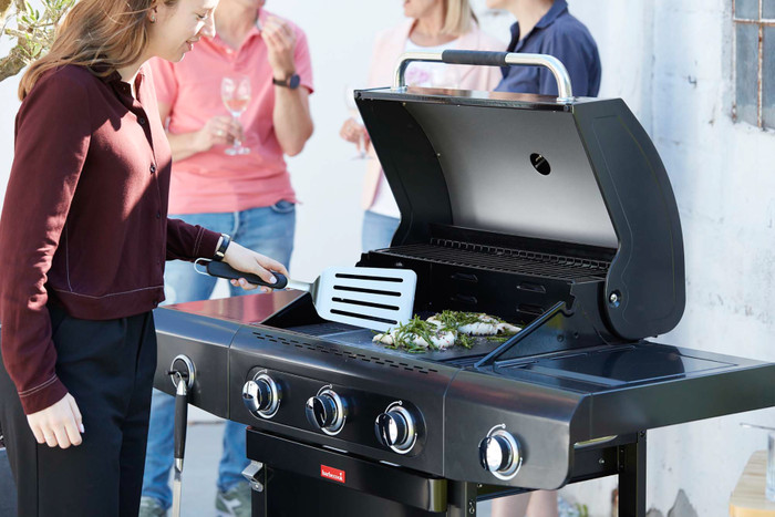Barbecook Siesta 310 Graphite product in gebruik