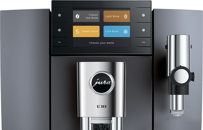 JURA E10 Onyx Grey (EA) detail