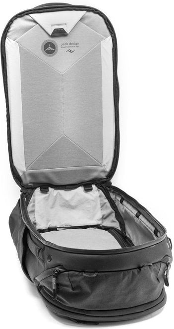 Peak Design Travel Backpack 45L v2 Black binnenkant