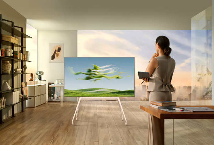 TCL QLED 32" A400 Pro (2026) product in gebruik