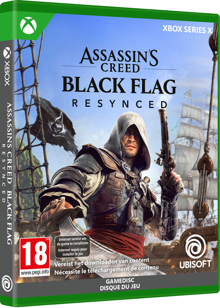 Assassin's Creed Black Flag Resynced Xbox Series X verpakking