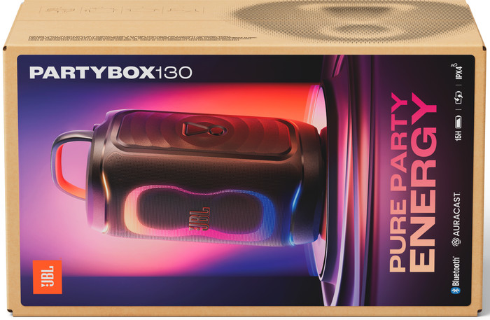 JBL Partybox 130 Zwart verpakking