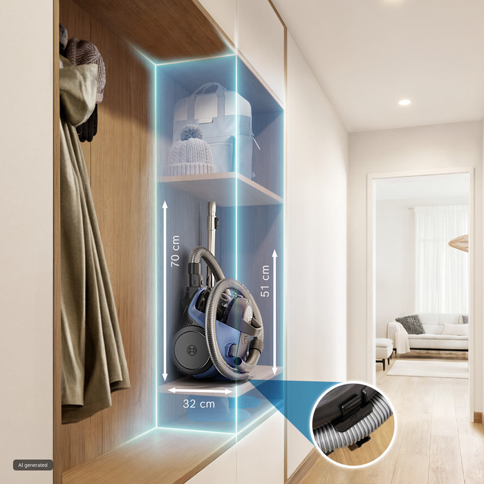 Bosch Series 2 BGC05LBU2 Blue visual leverancier
