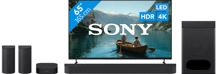 Sony Bravia 3 II Led 65" (2026) + Sony Bravia Theatre System 6 Zwart Main Image