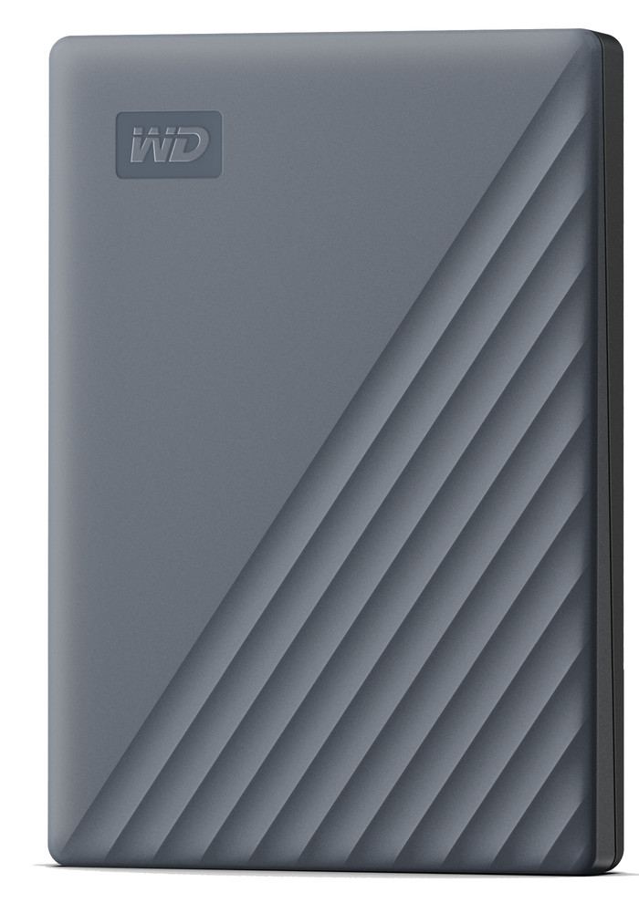 WD My Passport for Mac Type C 2TB Blue - Duo Pack right side