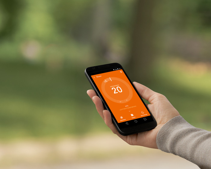 Google Nest Thermostat Argent produit à l'usage