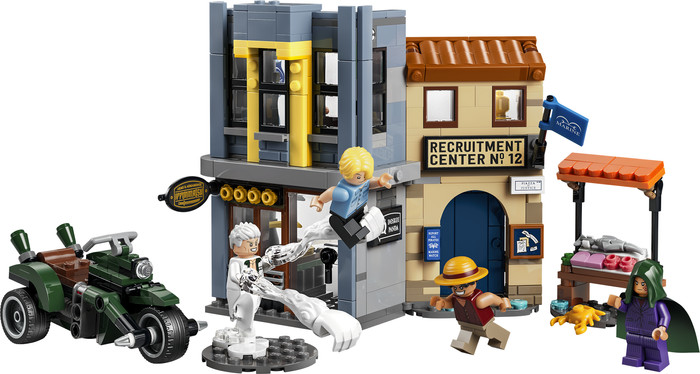 LEGO One Piece Confrontatie met kapitein Smoker 75642 Main Image