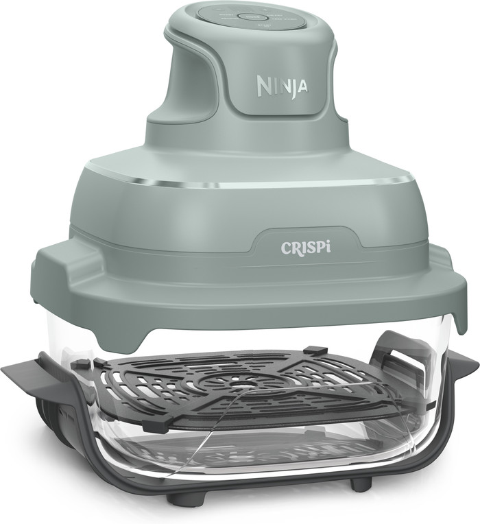 Ninja CRISPi 4-in-1 Glazen Airfryer Groen linkerkant