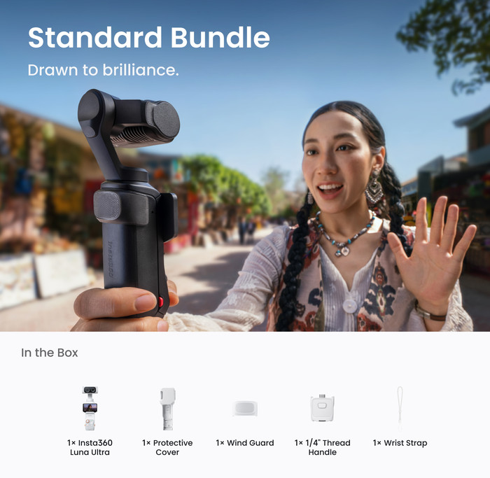 Insta360 Luna Ultra White visual supplier