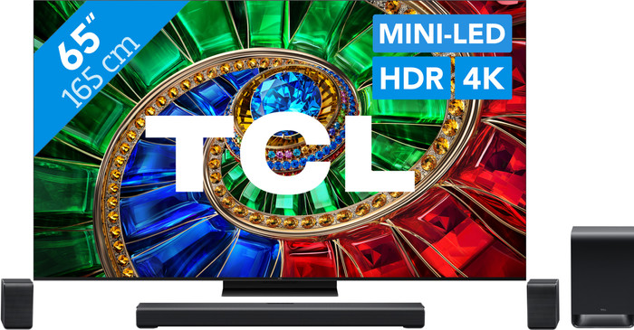 TCL RGB Mini-led 65" RM7L (2026) + TCL S65K Main Image