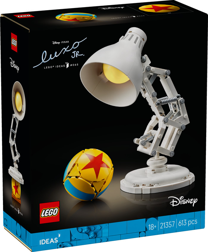 LEGO Ideas Disney Pixar Luxo Jr. 21357 packaging