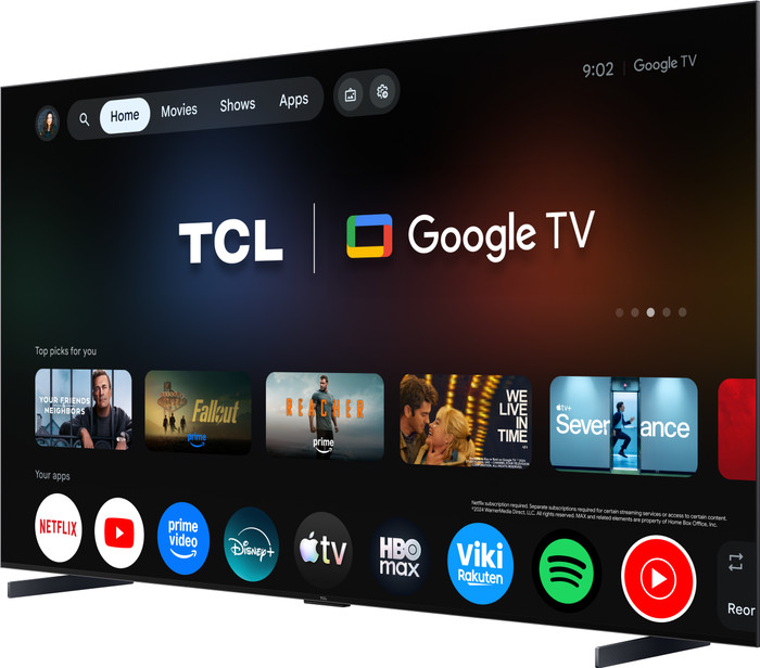 TCL 98" RGB Mini-led RM7L 4K (2026) voorkant