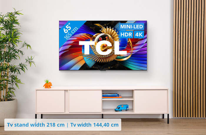 TCL SQD Mini LED 65" 80L (2026) visual Coolblue 1