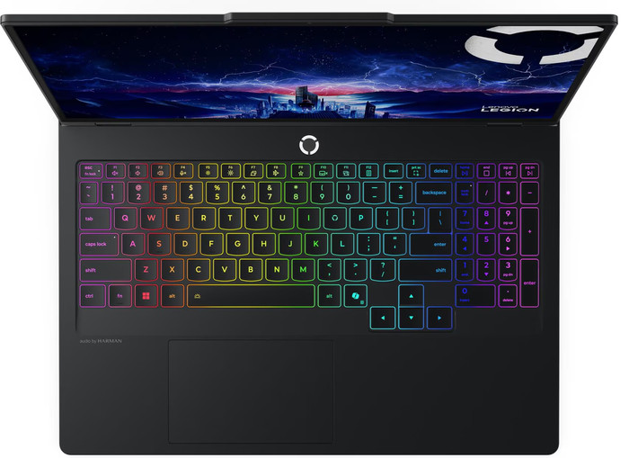 Lenovo Legion Pro 5 16IAX10 83F300DAMH bovenkant