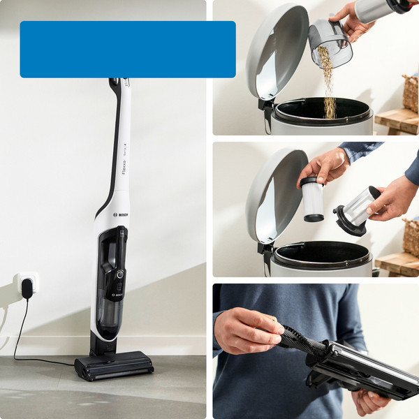 Bosch Series 4 Flexxo 28Vmax 289BHH4WM28 White product in gebruik
