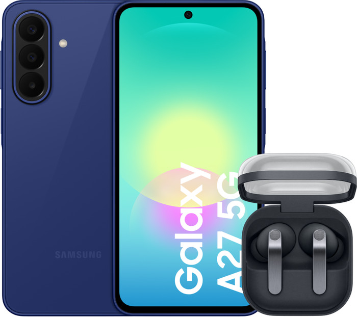 Samsung Galaxy A27 128GB Blauw 5G + Samsung Galaxy Buds4 Main Image