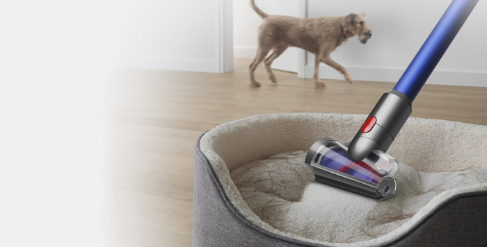 Dyson Advanced Cleaning Kit product in gebruik
