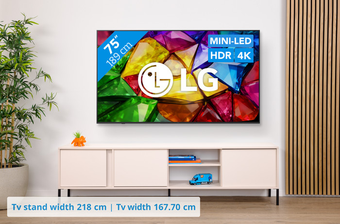 LG RGB Mini-LED 75 inches MRGB86 (2026) visual Coolblue 1
