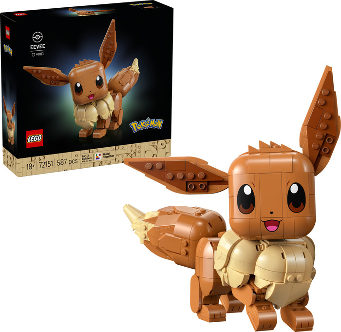LEGO Pokémon Eevee 72151 rechterkant