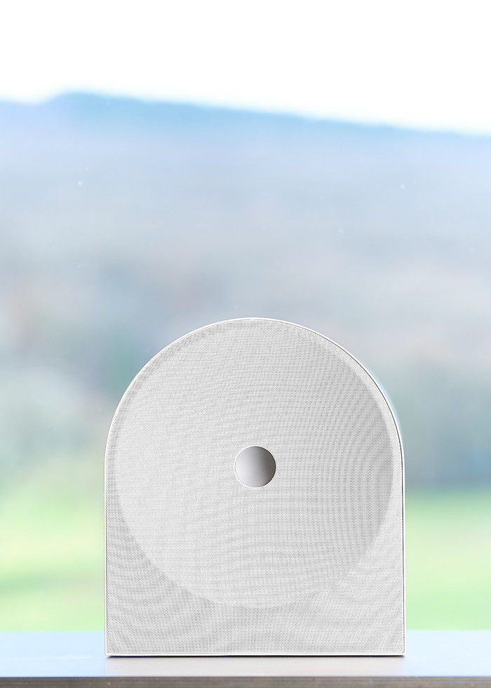 Samsung Music Studio 5 Wit product in gebruik