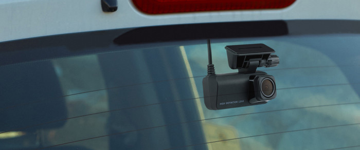 Mio MiVue E40 Full HD Achtercamera product in gebruik
