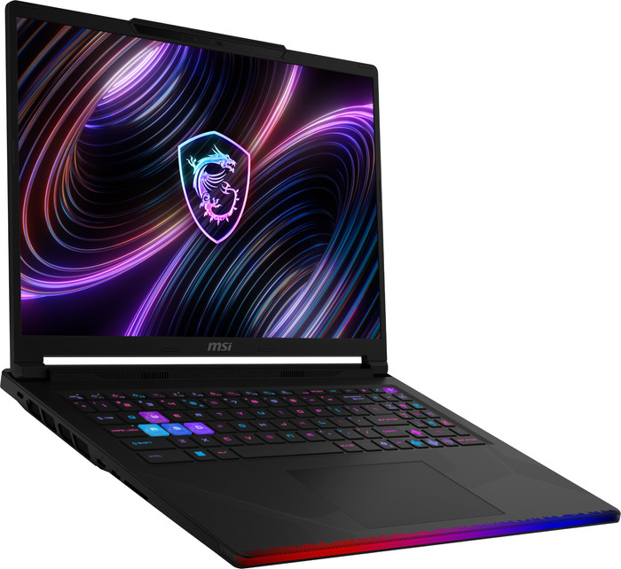 MSI Raider 16 Max HX B2WJ-038NL linkerkant