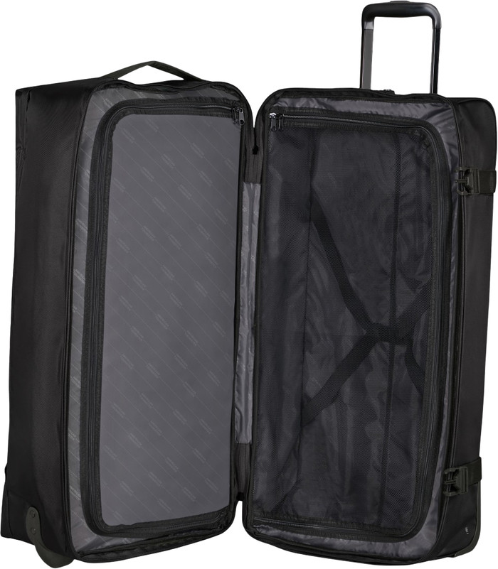 American Tourister DUFFLE/WH L ASPHALT BLACK binnenkant
