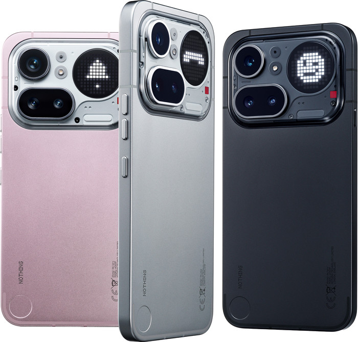 Nothing Phone (4a) Pro 256GB Roze 5G samengesteld product