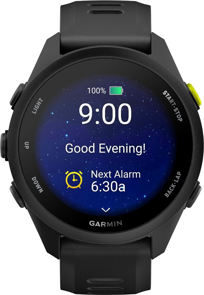 Garmin Forerunner 70 43 mm Zwart voorkant