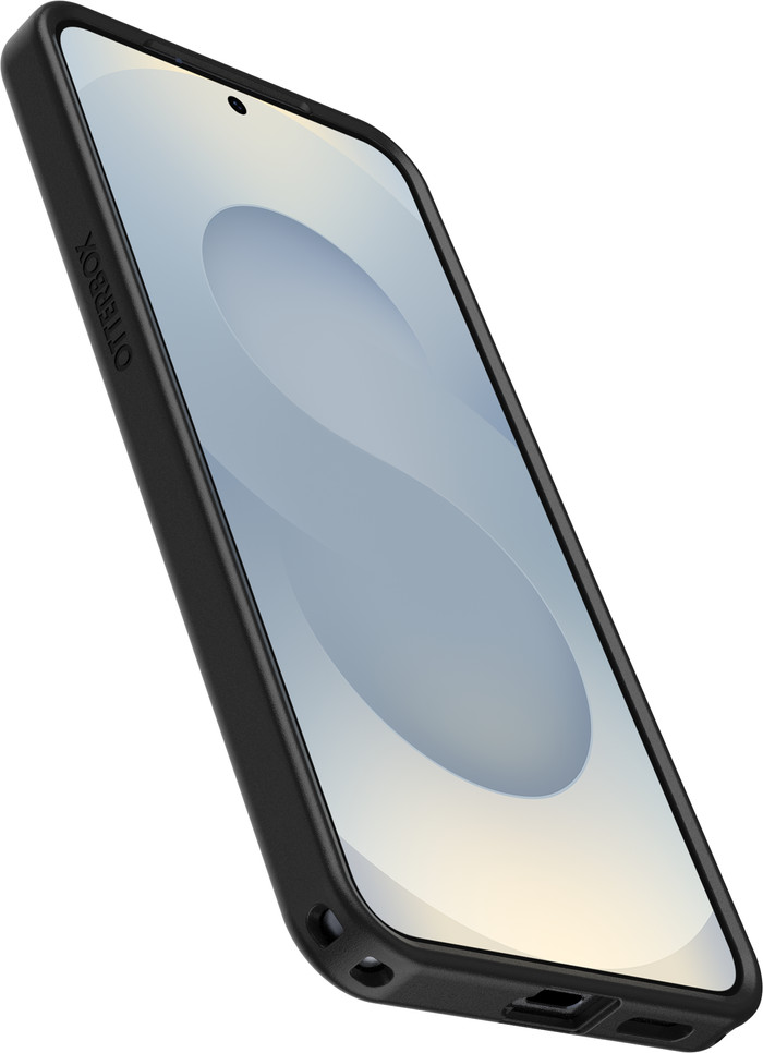 OtterBox Symmetry Samsung Galaxy S25 Back Cover met Magneet Zwart onderkant