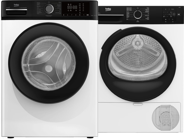 Beko B1W864BBBE SteamCure + Beko BM3T3824BC Main Image