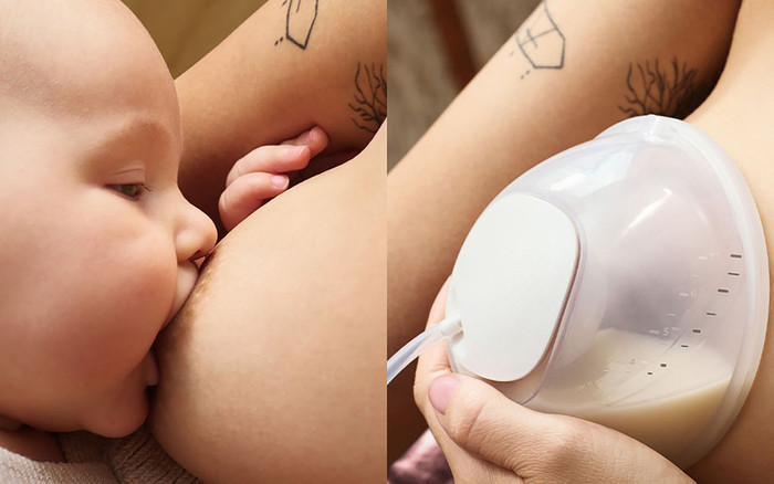 Philips Avent Hands-free SCF532/11 product in gebruik