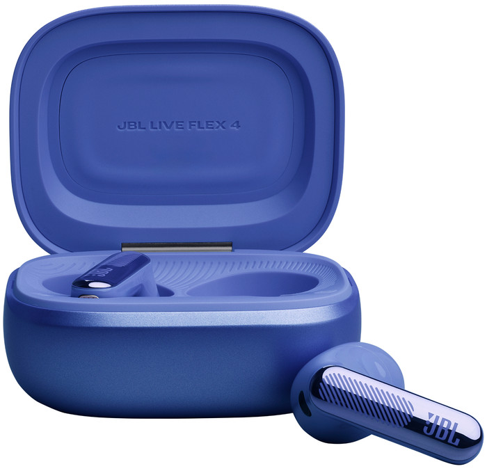JBL Live Flex 4 Blauw voorkant