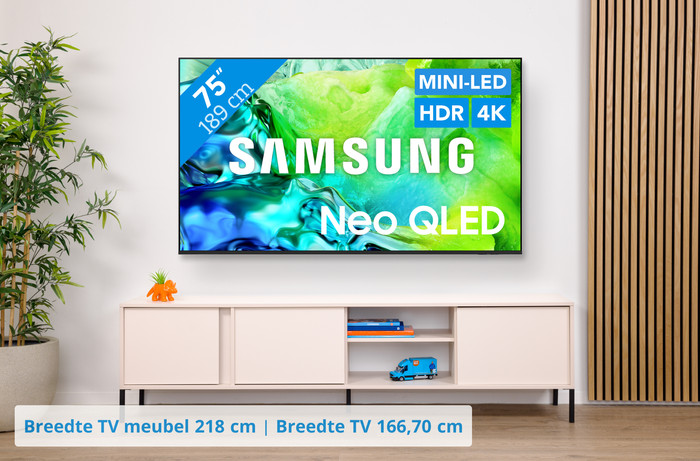 Samsung Neo QLED 75" QN80H (2026) visual Coolblue 1
