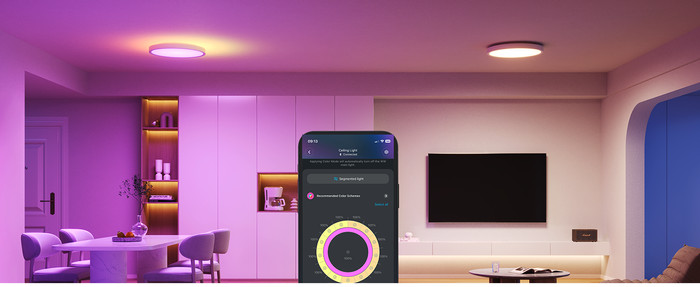 Govee Ceiling Light 12 inch product in gebruik