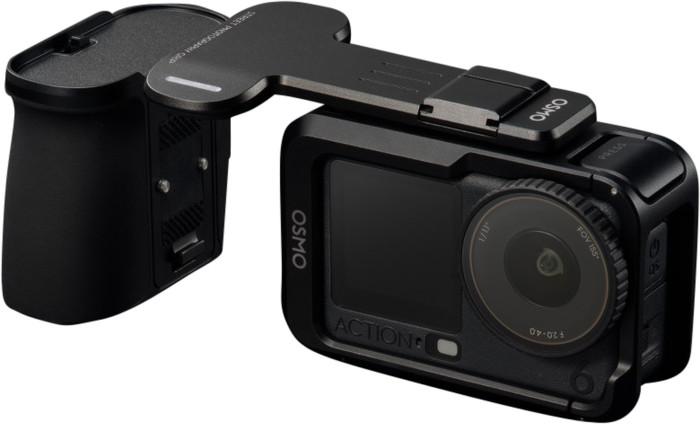 DJI Osmo Action 6 Street Photography Grip Accessory Kit product in gebruik