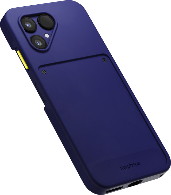 Fairphone 6+ Protective Back Cover Blauw rechterkant