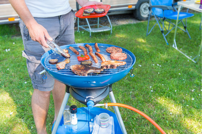 Campingaz Party Grill 600 product in gebruik