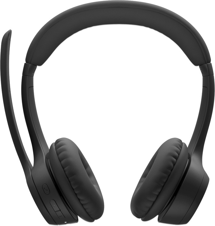 Logitech Zone 300 Draadloze Office headset Zwart voorkant