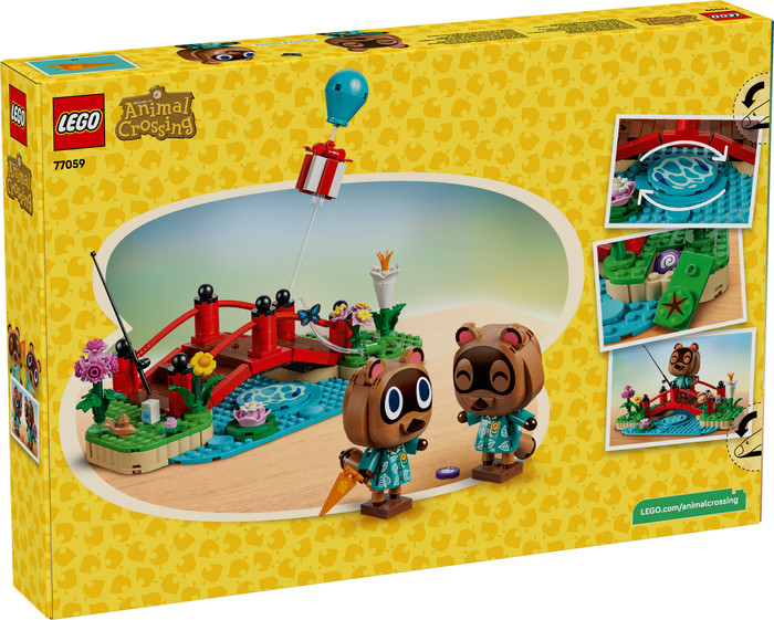 LEGO Animal Crossing Dagje vrij met Timmy en Tommy 77059 verpakking